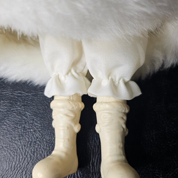 Ivory Porcelain Victorian Girl Christmas Ornament New 10 Inch Tall - Picture 6 of 10